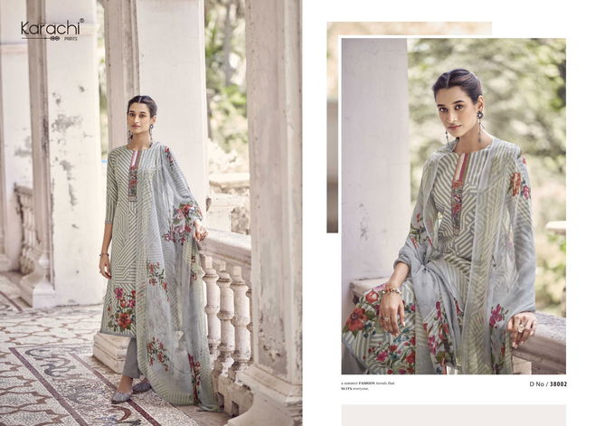 Flower Garden By Kesar Fancy Digital Printed Dress Material Orders In India
